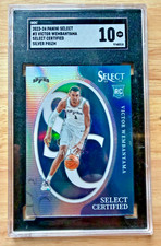 2023-24 Panini Select - Select Certified Victor Wembanyama #3 Silver Prizm (RC) picture