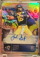 2016 Panini Prestige Rookie Signatures Jared Goff #39 Xtra Points Platinum /25 picture