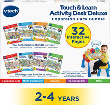 Touch and Learn Activity Desk Deluxe 4-In-1 Pre-Kindergarten Expansion picture