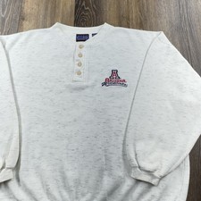Vintage Arizona Wildcats Sweatshirt Mens XL Heather Gray University 90s Sweater picture
