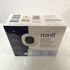 Nanit Pro Smart Baby Monitor Camera w/ Flex Stand Wi-Fi Alexa IR 2-Way N322NW picture