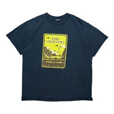 Vintage 2005 Foo Fighters In Your Honor Tour T Shirt Mens L Band Tee  picture