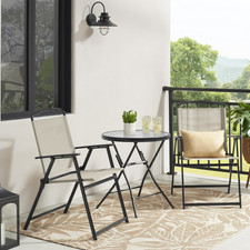 Mainstays Albany Lane 3-Piece Outdoor Bistro Set, Tan picture