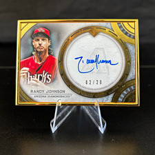 Topps Transcendent 2022 Randy Johnson Image Variation Auto /20 TCVA-RJO DBacks picture