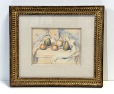Vintage Paul Cézanne Still Life Pears & Apples Shorewood Publishers Framed Print picture
