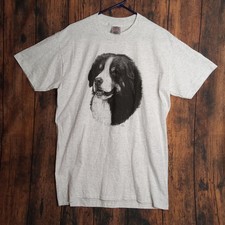 Oneita Power 50 Plus Vintage Single T-Shirt Stitch Vladimir Large Heather Gray picture