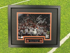 Evan McPherson Signed 8x10 Photo Jsa Auto Custom Framed Cincinnati Bengals picture