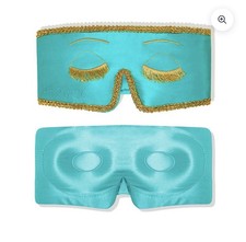 Drowsy Breakfast at Drowsy Eyelash Protecting Silk Sleep Mask Turquoise New picture