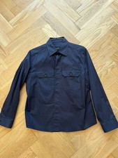 Zegna Overshirt Navy Blue Sz L picture