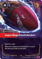 Super Mega Death Rocket 252/298 Origins Riftbound Foil NM picture