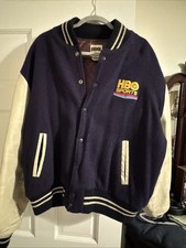 HBO SPORTS INSIDE THE NFL BOMBER JACKET XL MENS   VINTAGE picture
