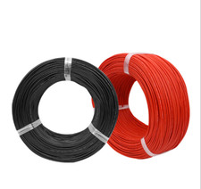 UL3135 Flexible Silicone Cable 18awg 20awg 22awg Black/Red Multi-Stranded Wire picture