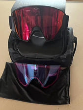 Oakley Flow Scape size large snow Goggles interchangeable lens BRAND NEW picture