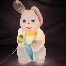 Vintage Empire Molds Easter Bunny Blue Overalls 15