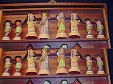 ✔️ANRI 1960 NIB hand crafted and hand painted Anri Ferrandiz Juvinual chess set picture