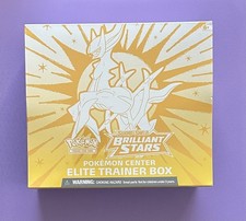 Pokemon TCG Brilliant Stars Pokemon Center Elite Trainer Box ETB New Sealed picture