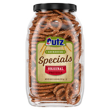Utz Pretzels, Sourdough Specials Original, 26 oz Barrel picture
