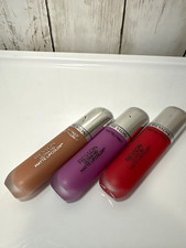 Revlon Ultra HD Matte Lipcolor Liquid Lip Stain Set of 3 Matte/Metallic 0.20oz picture