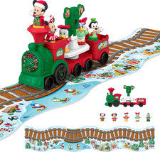 Little People Disney Jr Musical Christmas Train Toy picture
