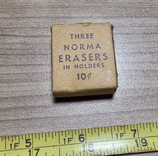 Vintage Norma Erasers NOS Advertising Pencil? picture