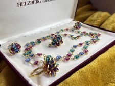 Swarovski Multi Color Set (4) Austrian Crystal picture