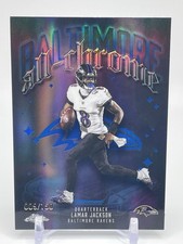 2025 Lamar Jackson All Chrome /150 Topps Chrome Ravens picture