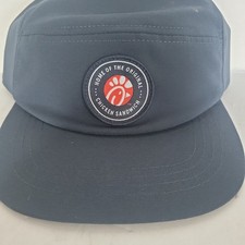 Chick-fil-A Hat Cap Strap Back Mens Blue Patch Baseball Adjustable Logo Oobe picture
