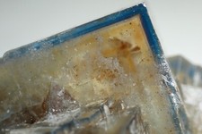 FLUORITE * BLUE - YELLOW ZONED CRYSTALS  Dörfel, GERMANY picture