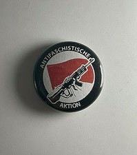 Anti Fascist Action Antifa 1” Button A018B Pin Badge picture