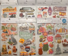Travel & Vacation Theme Stickers - Recollections Scrapbook Stickers picture