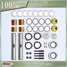 NEW R201609 King Pin Kit for Meritor MFS+ Front Axle Double Draw Key Composite picture