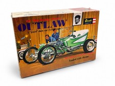 VTG Revell Ed “Big Daddy” Roth’s Outlaw1/25 Model Authentic Kit 60s Original NIB picture
