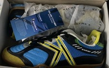 Kelme Star 360 Blue/Yellow Low Top Lace Up Athletic Sneakers picture