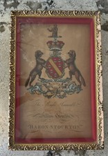 Vintage Coat Of Arms Stourton  picture