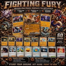 Pokemon TCG Fighting Fury Ready-to-Play 60 Card Deck Regirock ex Koraidon picture