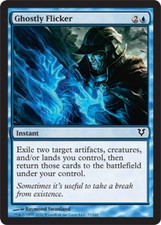 1x Ghostly Flicker Heavy Play MTG Magic - Kid Icarus - picture