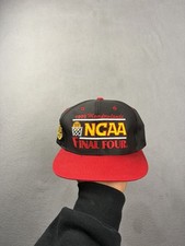 Vintage NCAA Final Four March Madness Hat SnapBack Cap Black Meadowlands 1996 picture
