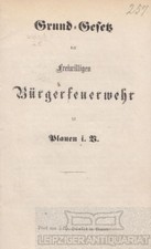 Book: Basic Law of the Voluntary Civil Fire Brigade in Plauen IV, Wieprecht picture