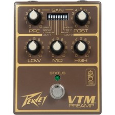 Peavey VTM Preamp Pedal Brown and Gold picture