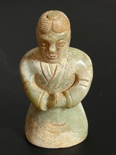 age-old China antique  Jade Figurine, Han Dynasty picture