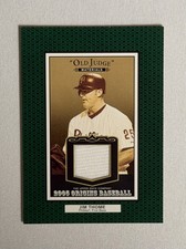 2005 Upper Deck Origins Jim Thome #ON-JT Old Judge Materials - Phillies picture