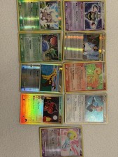Vintage Pokemon Reverse Holo Lot EX Diamond Pearl HGSS 9 Cards 2000s picture