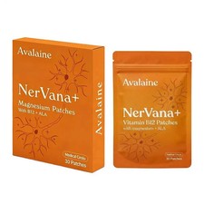 Avalaine Nervana+ Vitamin B12 Patches With Magnesium 30 Pieces Soothing Patches1 picture