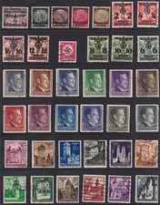 Lot-R Stamp Germany Poland WWII Hitler Poland Sets Buildings Castles GG U picture