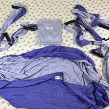 YogaBody Naturals Aerial Yoga Hammock Swing Inversion Sling w/ Handles & Bag picture