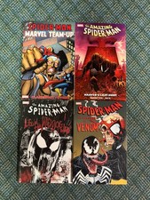 Spider-Man 4 Book Lot Vengeance Of Venom Marvel Team Up picture