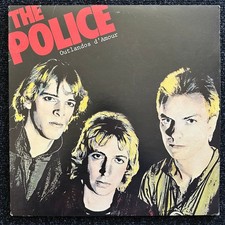 The Police Outlandos d'Amour Vinyl LP 1979 A&M Records SP-4753 Red Logo VG+ picture