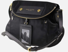 New Marc Jacobs Preppy Natasha Black Nylon Crossbody Bag M0014625 picture