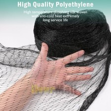 33FT Anti Bird Netting Pond Net Protection Tree Crops Plants Fruits Garden Mesh picture