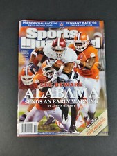 SPORTS ILLUSTRATED SEPTEMBER 8 2008 SEC BEWARE ALABAMA Glen Coffee NO LABEL 🏈 picture